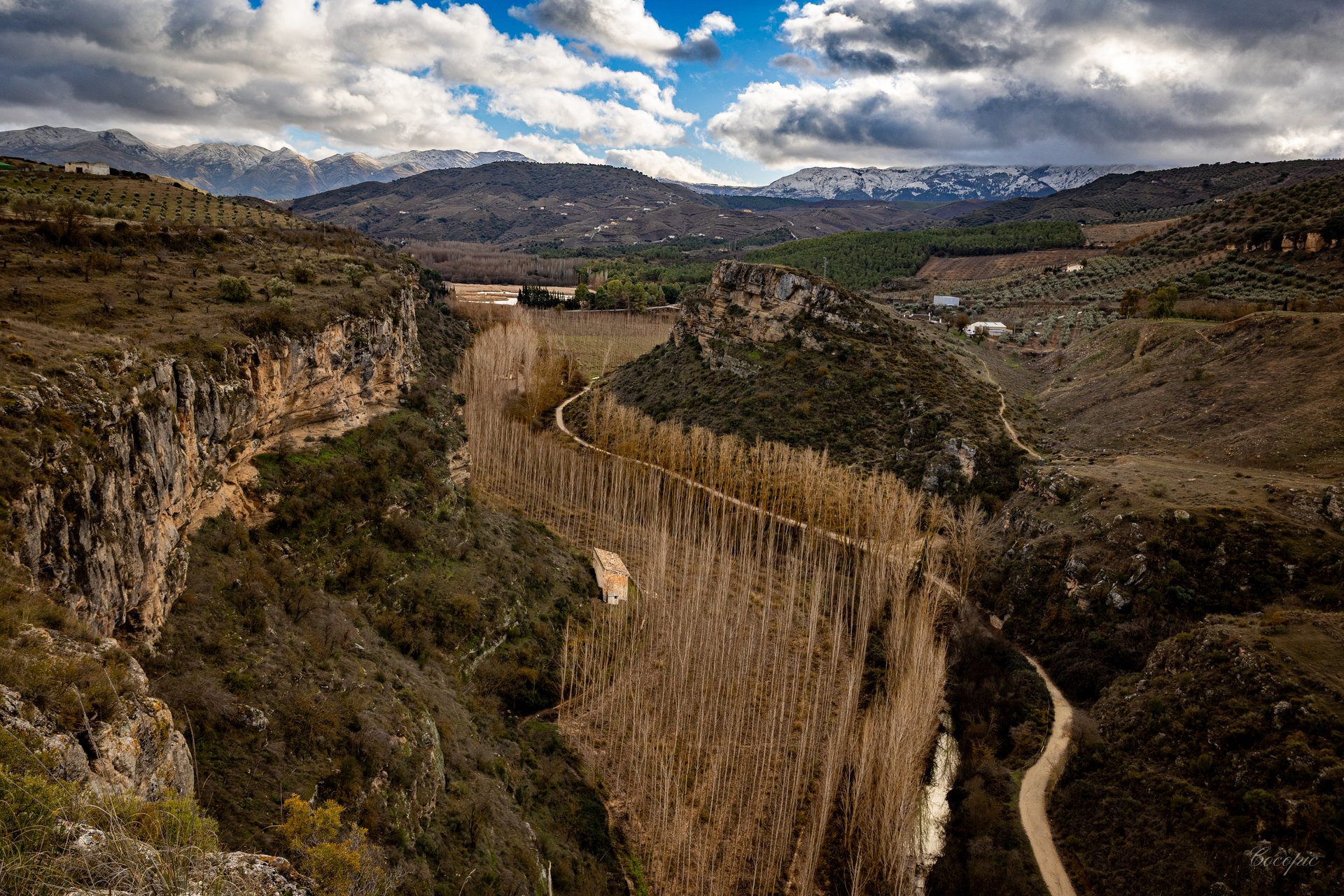 Vista desde los miradores del pueblo